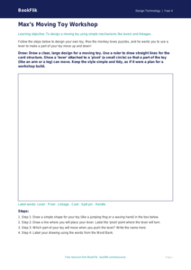 Free Mechanisms Drawing Sheet | Year 4 Supported | BookFlik