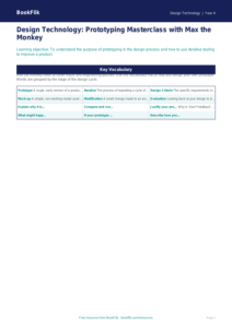 Free Prototyping Word Mat | Year 4 Greater Depth | BookFlik