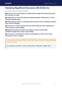 Free Structures Poster | Year 5 Core | BookFlik
