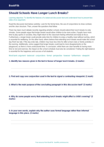Free Discussion Texts Track Sheet | Year 5 Core | BookFlik