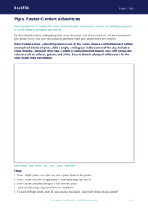 Free Easter Story Drawing Sheet | EYFS Core | BookFlik