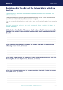 Free Explanation Texts Writing Frame | Year 4 Greater Depth | BookFlik