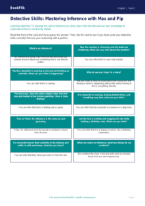 Free Inference Flashcards | Year 2 Core | BookFlik