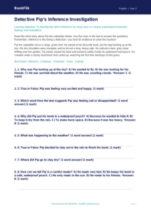 Free Inference Quiz | Year 3 Core | BookFlik