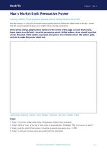 Free Persuasive Writing Drawing Sheet | Year 4 Supported | BookFlik