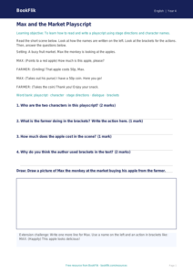Free Playscripts Track Sheet | Year 4 Supported | BookFlik