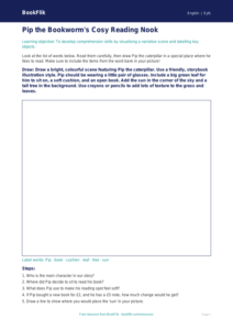 Free Reading Comprehension Drawing Sheet | EYFS Core | BookFlik