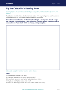 Free Reading Comprehension Drawing Sheet | Year 1 Core | BookFlik