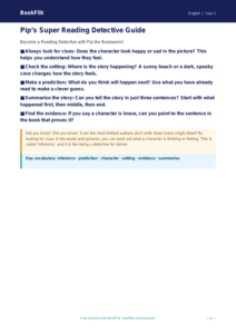 Free Reading Comprehension Poster | Year 2 Core | BookFlik