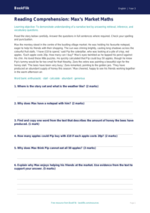 Free Reading Comprehension Assessment | Year 3 Core | BookFlik