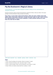 Free Reading Comprehension Drawing Sheet | Year 4 Supported | BookFlik