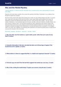 Free Reading Comprehension Track Sheet | Year 5 Core | BookFlik
