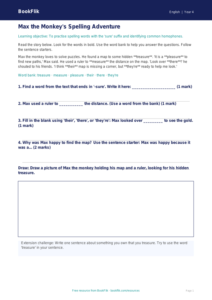 Free Spelling Track Sheet | Year 4 Supported | BookFlik