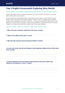 Free Stories Assessment | Year 2 Core | BookFlik