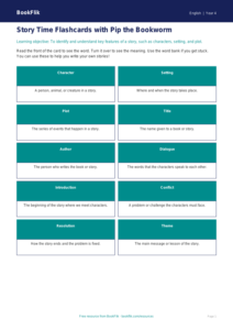 Free Stories Flashcards | Year 4 Supported | BookFlik