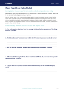 Free Vocabulary Track Sheet | Year 3 Core | BookFlik