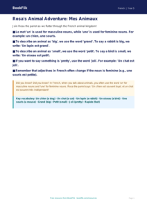 Free Animals Poster | Year 5 Core | BookFlik