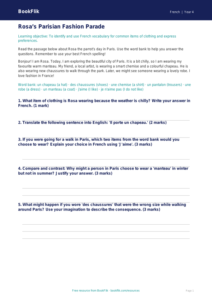 Free Clothes Track Sheet | Year 4 Greater Depth | BookFlik
