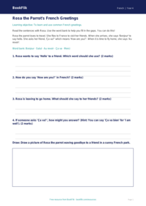 Free Greetings Track Sheet | Year 4 Supported | BookFlik