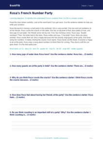 Free Numbers Comprehension | Year 4 Supported | BookFlik