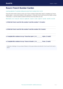 Free Numbers Template | Year 4 Supported | BookFlik