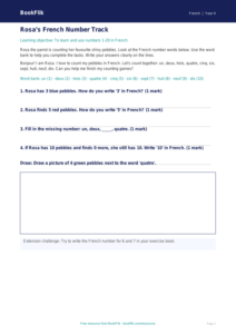Free Numbers Track Sheet | Year 4 Supported | BookFlik