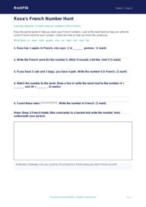 Free Numbers Worksheet | Year 4 Supported | BookFlik