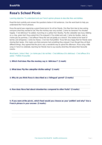 Free Opinion Phrases Comprehension | Year 5 Core | BookFlik