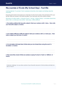 Free Year 4 Educational Worksheet | Printable PDF | BookFlik