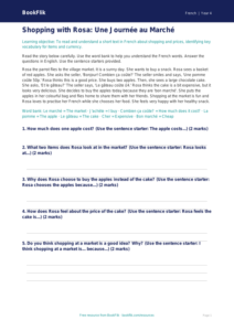 Free Shopping Comprehension | Year 4 Supported | BookFlik