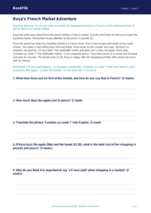 Free Shopping Math Worksheet | Year 5 Core | BookFlik