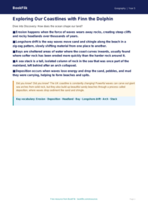 Free Coasts Poster | Year 5 Geography Resource | BookFlik