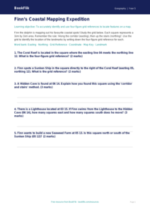 Free Grid References Activity Sheet | Year 5 Core | BookFlik