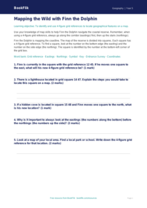 Free Grid References Worksheet | Year 5 Core | BookFlik