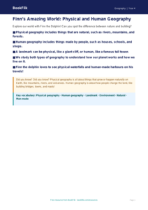 Free Human And Physical Geography Poster | Year 4 Supported | BookFlik