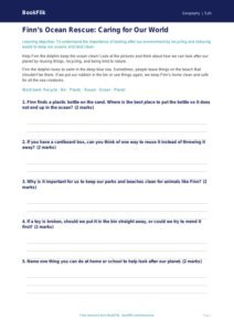 Free Sustainability Worksheet | EYFS Core | BookFlik