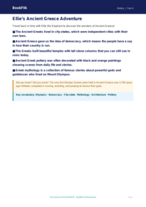 Free Ancient Greece Poster | Year 4 Supported | BookFlik