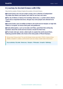 Free Ancient Greece Poster | Year 5 Core | BookFlik