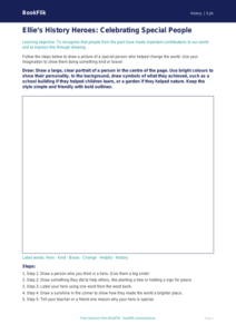 Free Black History Drawing Sheet | EYFS Core | BookFlik