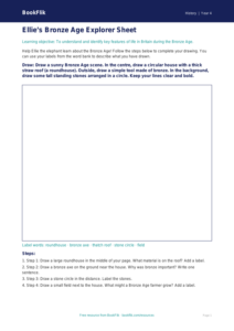 Free Bronze Age Drawing Sheet | Year 4 Supported | BookFlik