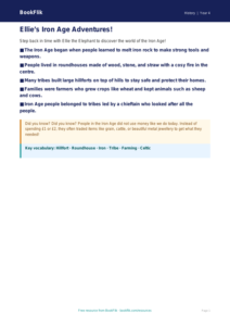 Free Iron Age Poster | Year 4 Supported | BookFlik