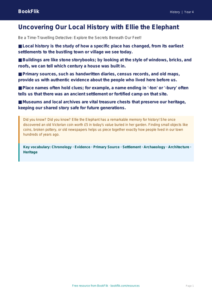 Free Local History Poster | Year 4 Greater Depth | BookFlik