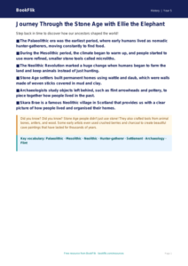 Free Stone Age Poster | Year 5 Core | BookFlik