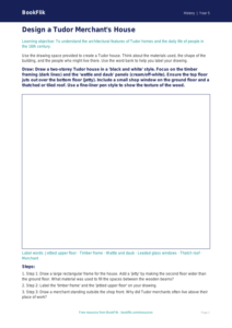 Free Tudors Drawing Sheet | Year 5 Core | BookFlik