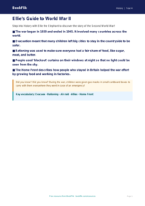 Free WW2 Poster Worksheet | Year 4 Supported | BookFlik