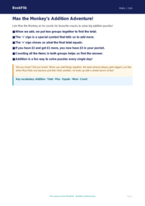 Free Addition Poster | EYFS Core | BookFlik