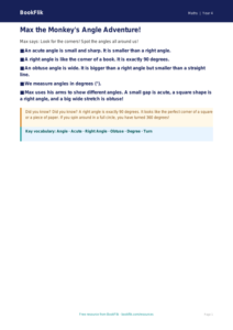 Free Angles Poster | Year 4 Supported | BookFlik