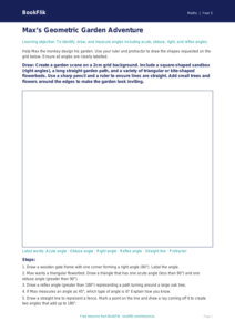 Free Angles Drawing Sheet | Year 5 Core | BookFlik