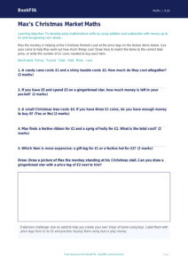 Free Christmas Maths Activity Sheet | EYFS Core | BookFlik