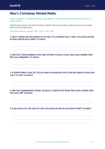Free Christmas Maths Worksheet | EYFS Core | BookFlik